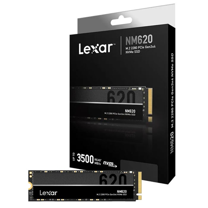 حافظه اس اس دی لکسار یک ترابایت مدل M.2 NVMe LEXAR NM620 1T